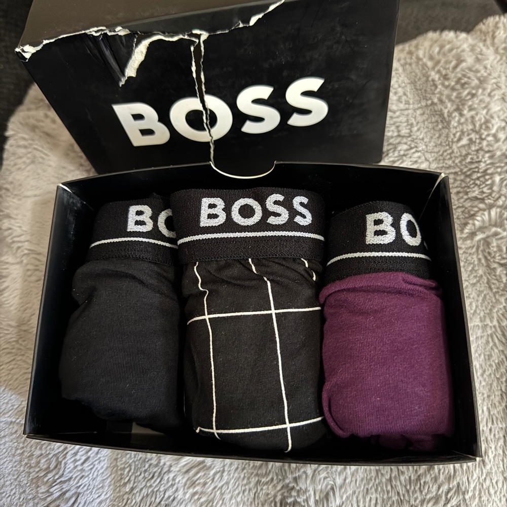 BOSS 🔥 Men Underwear 3 Pack Boxer Trunk XXL